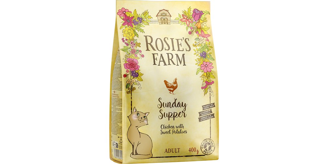 Rosie’s Farm Adult Pollo con patate dolci Crocchette…