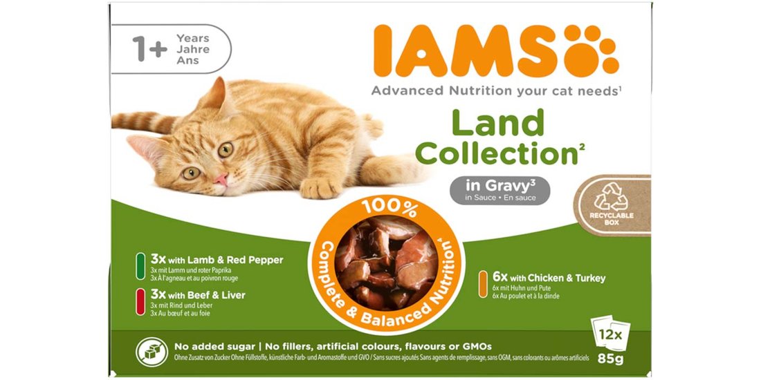 IAMS Advanced Nutrition Adult Land Mix in Salsa…