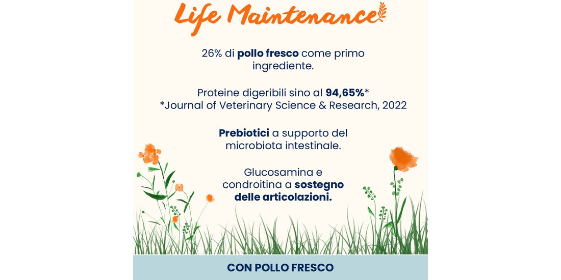 Almo Nature Life Maintenance Large Adult Pollo…