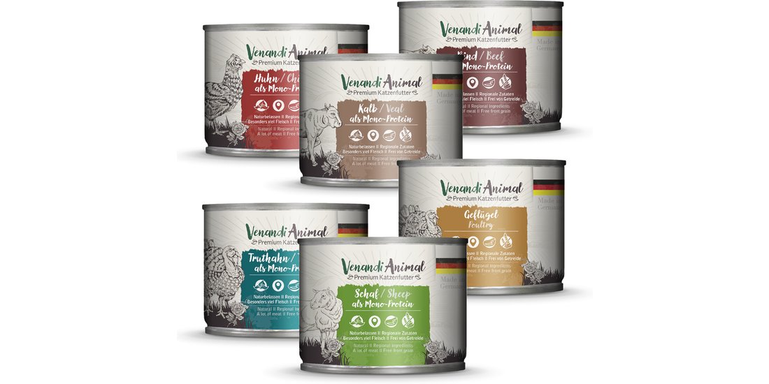 Venandi Animal 6 x 200 g Pacco misto – Mix: pollame…