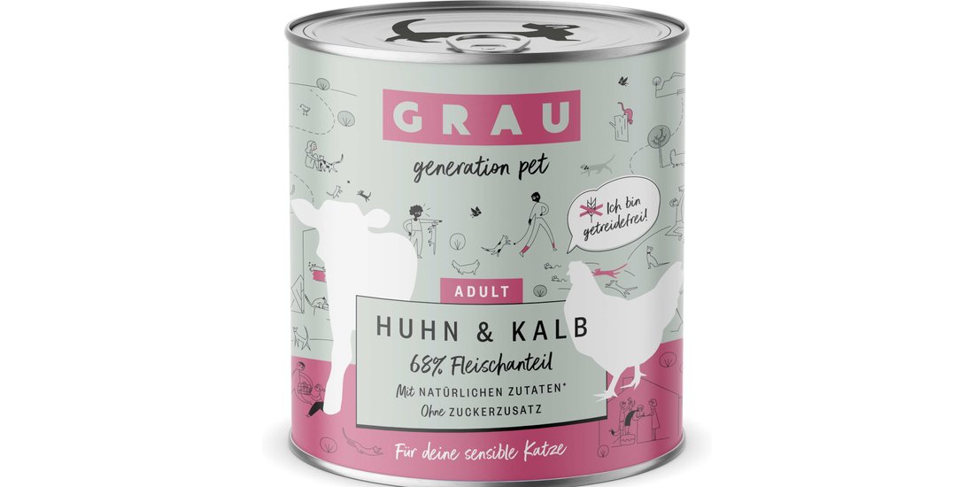 GRAU Grandi Golosi Senza Cereali 6 x 800 g umido…