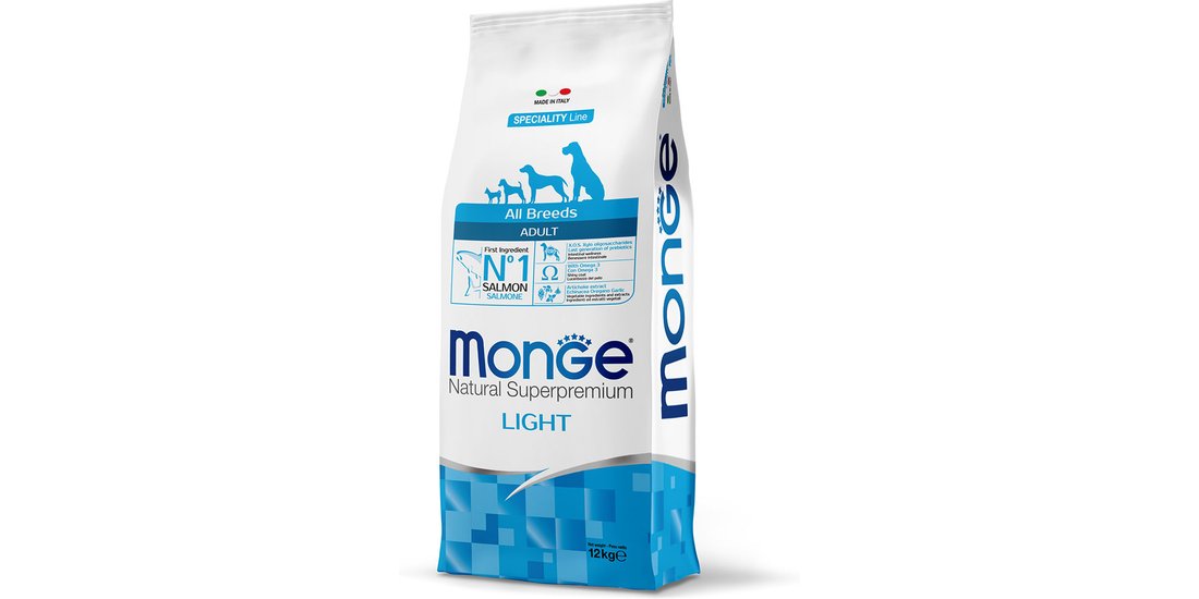 Monge Natural Superpremium All Breeds Light Salmone…