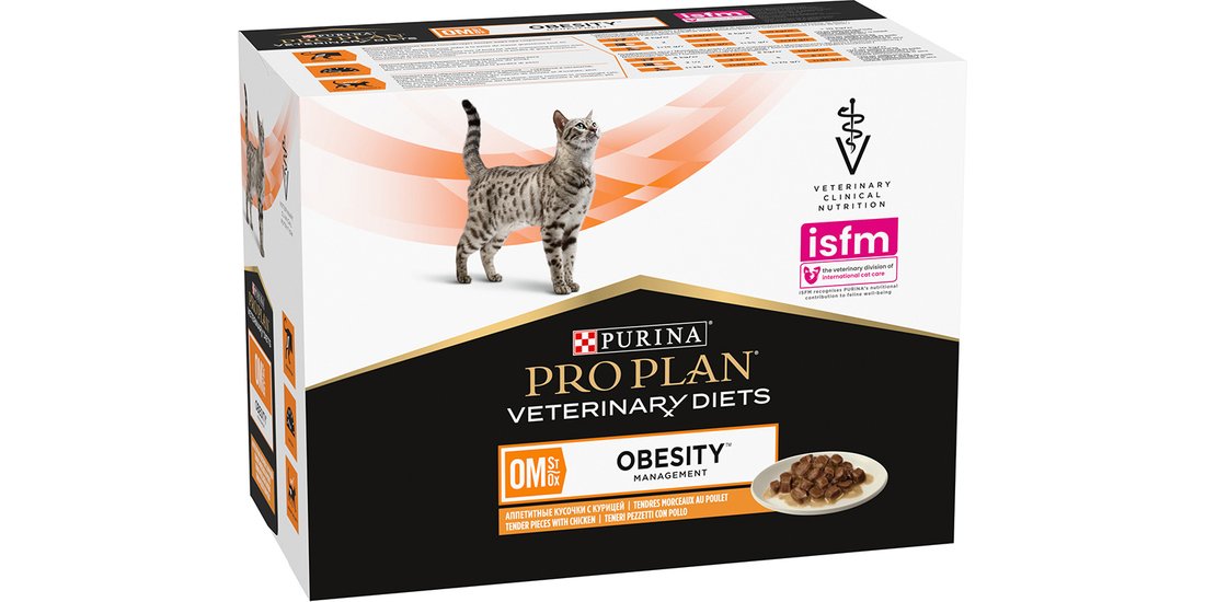 PURINA PRO PLAN Veterinary Diets Feline OM ST…