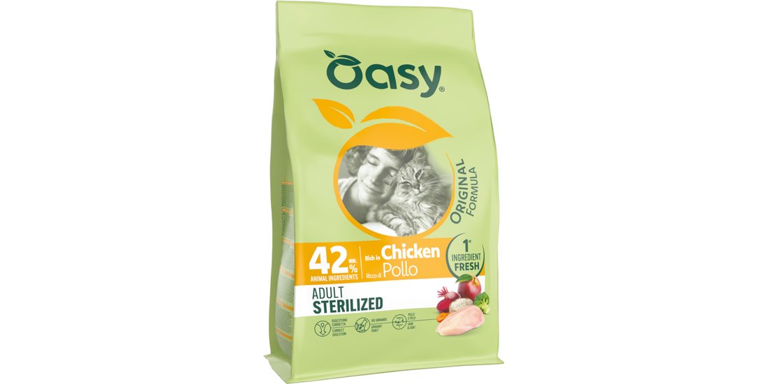 Oasy Dry Cat Superior Adult Pollo – 6 kg
