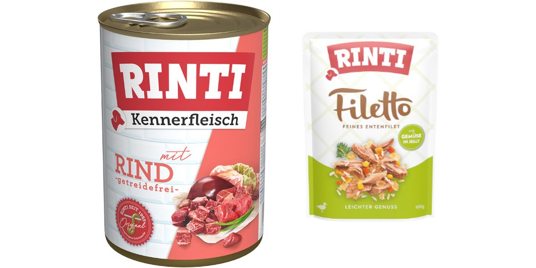 6 x 400 g RINTI Kennerfleisch + 100 g Filetto…