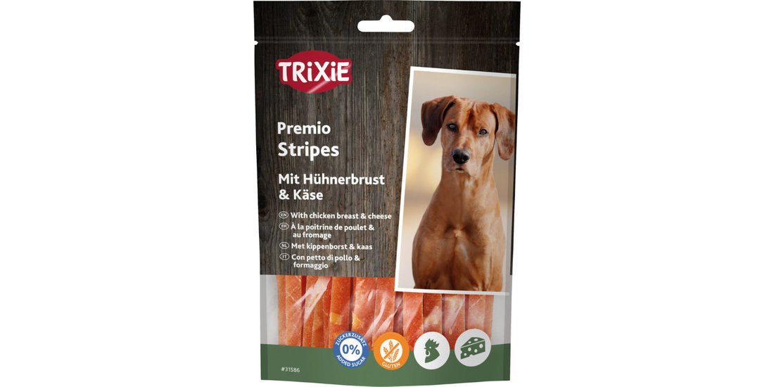 Trixie PREMIO Strisce con pollo e formaggio Snack…