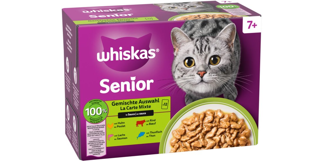 Whiskas Senior buste 24 x 85 g – 7+ Selezione…