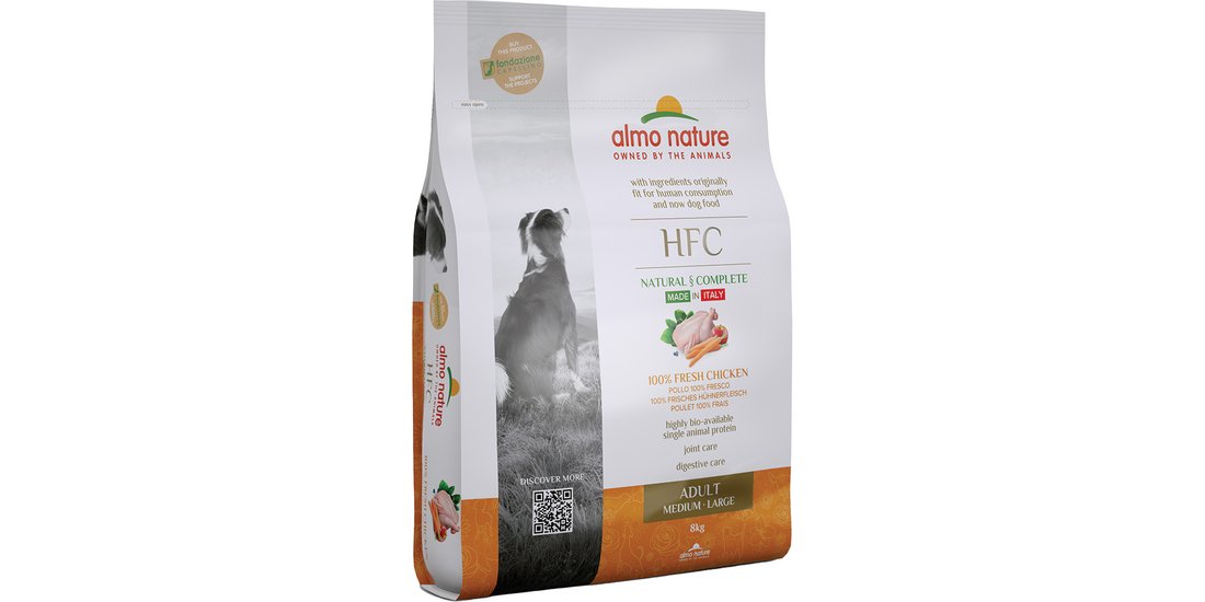 Almo Nature HFC Adult M-L Pollo Crocchette per…
