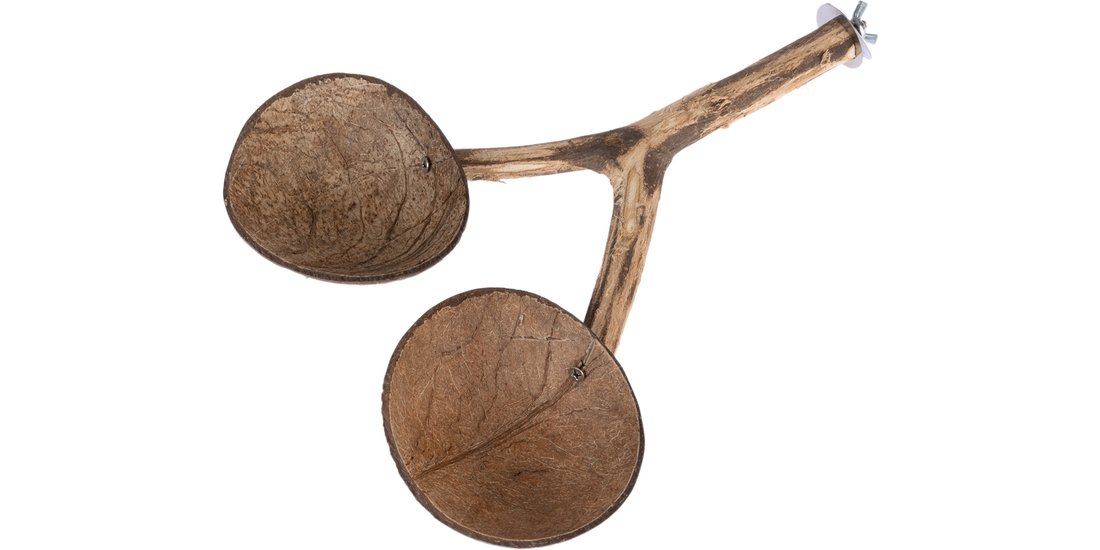 Posatoio con ciotole in gusci di cocco TIAKI – …