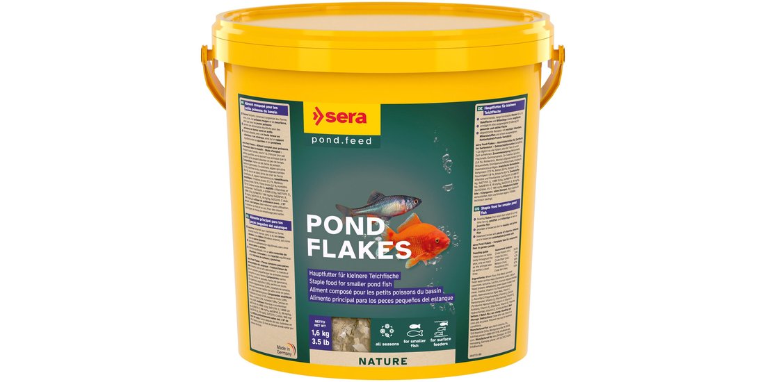 Sera Pond Flakes Nature Mangime per pesci – Set…