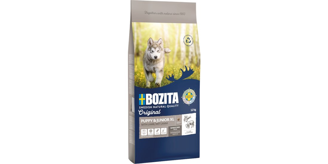 Bozita Original Puppy & Junior XL con Agnello…