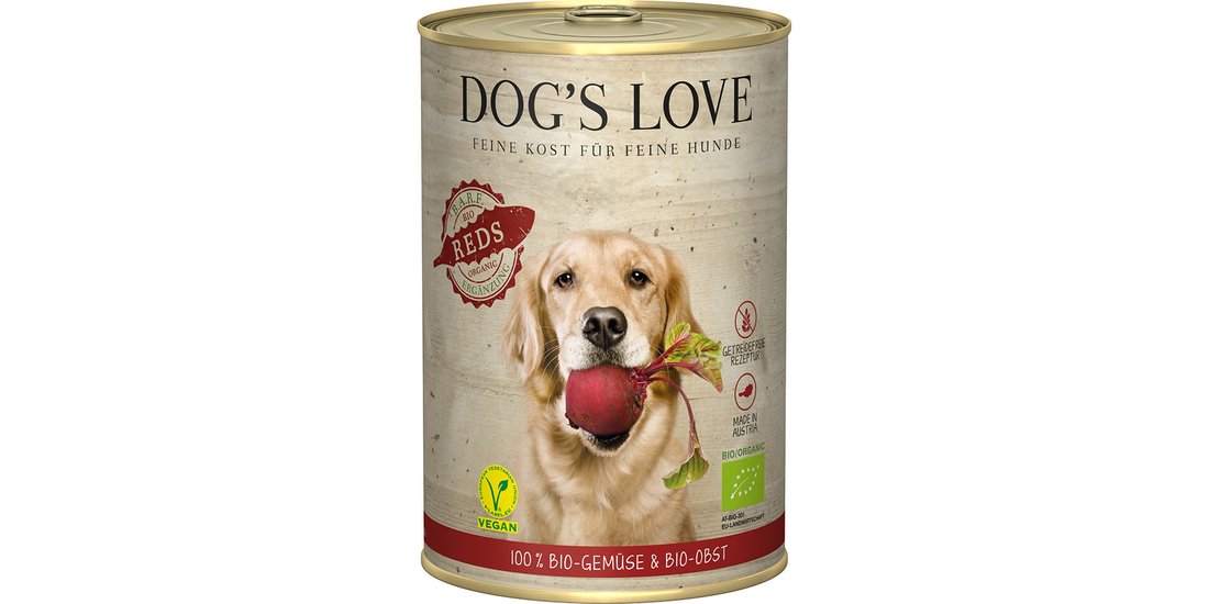 Dog’s Love Bio Vegan 24 x 400 g Umido per cane…