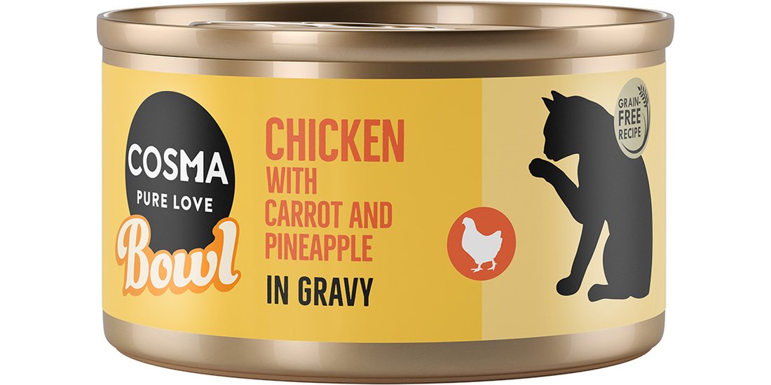 Cosma Bowl 24 x 80 g Alimento umido per gatto…