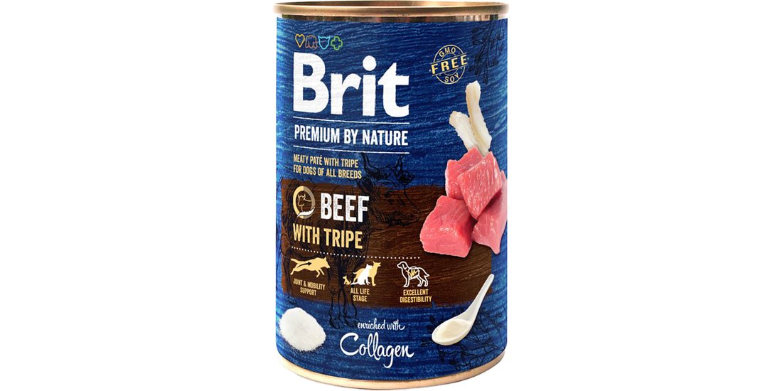 Brit Premium by Nature 6 x 400 g umido per cane…