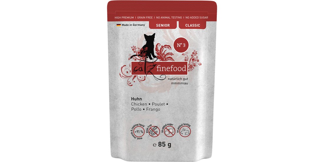 catz finefood Senior 16 x 85 g Alimento umido…