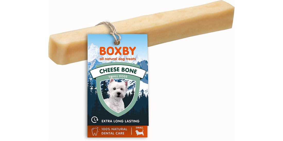 Boxby Cheese Bone Snack per cane – cani piccoli…