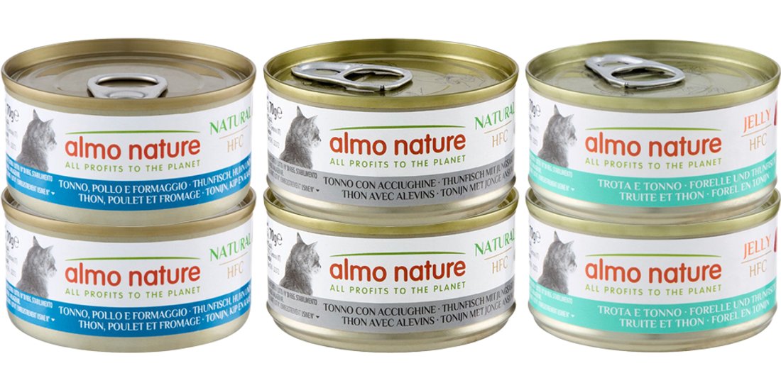 Almo Nature 24 x 70 g HFC Natural – HFC Mix di…