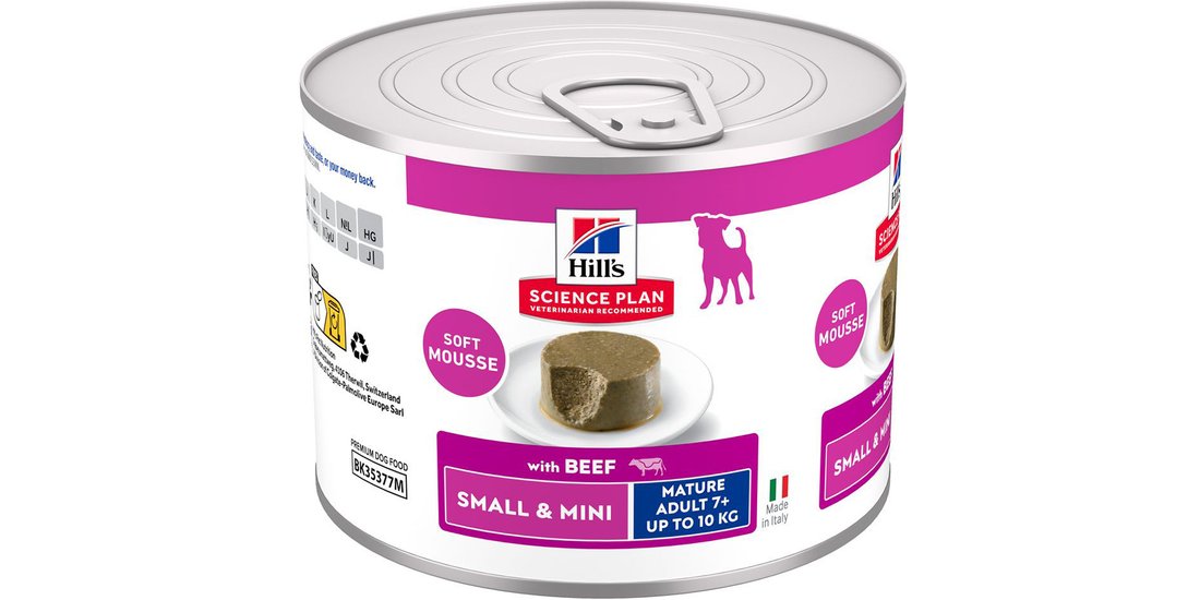 Hill’s Science Plan Mature Small & Mini Mousse…