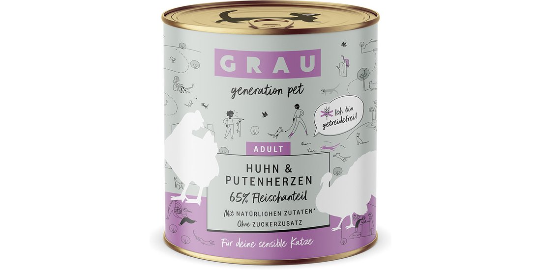 GRAU Grandi Golosi Senza Cereali 6 x 800 g umido…