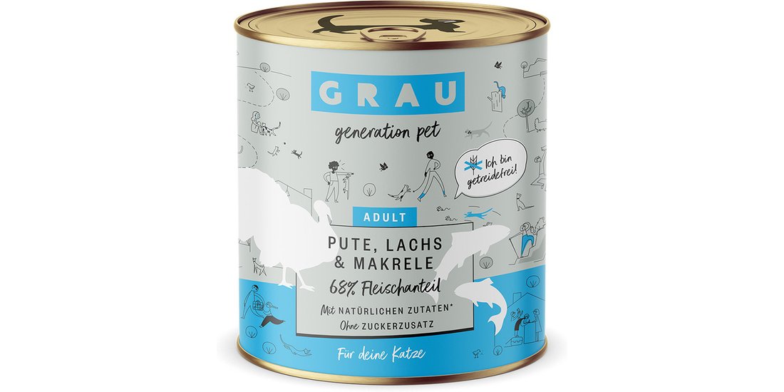 GRAU Grandi Golosi Senza Cereali 6 x 800 g umido…