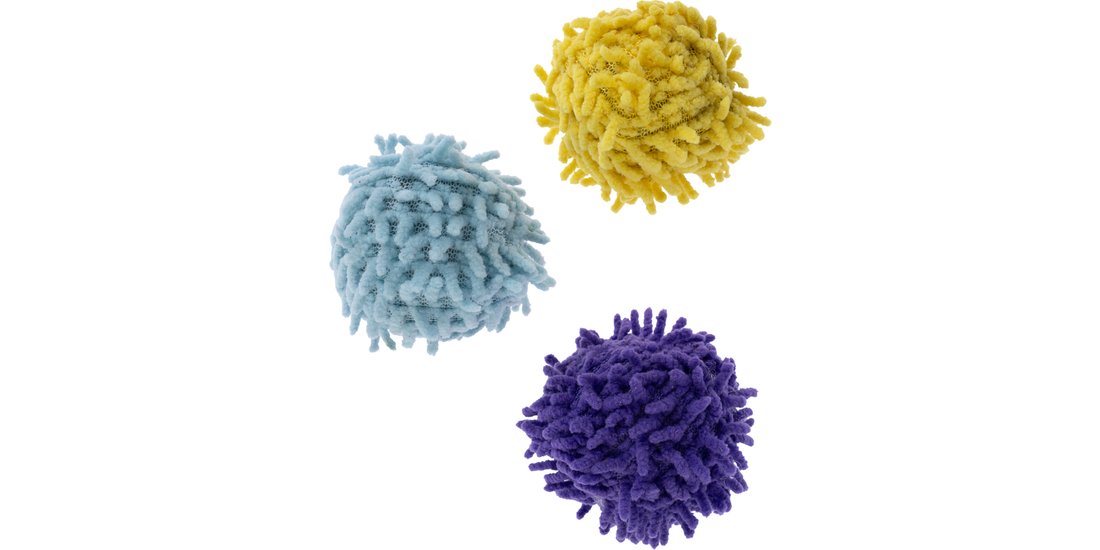 Gioco per gatti TIAKI Palline pompon con catnip…