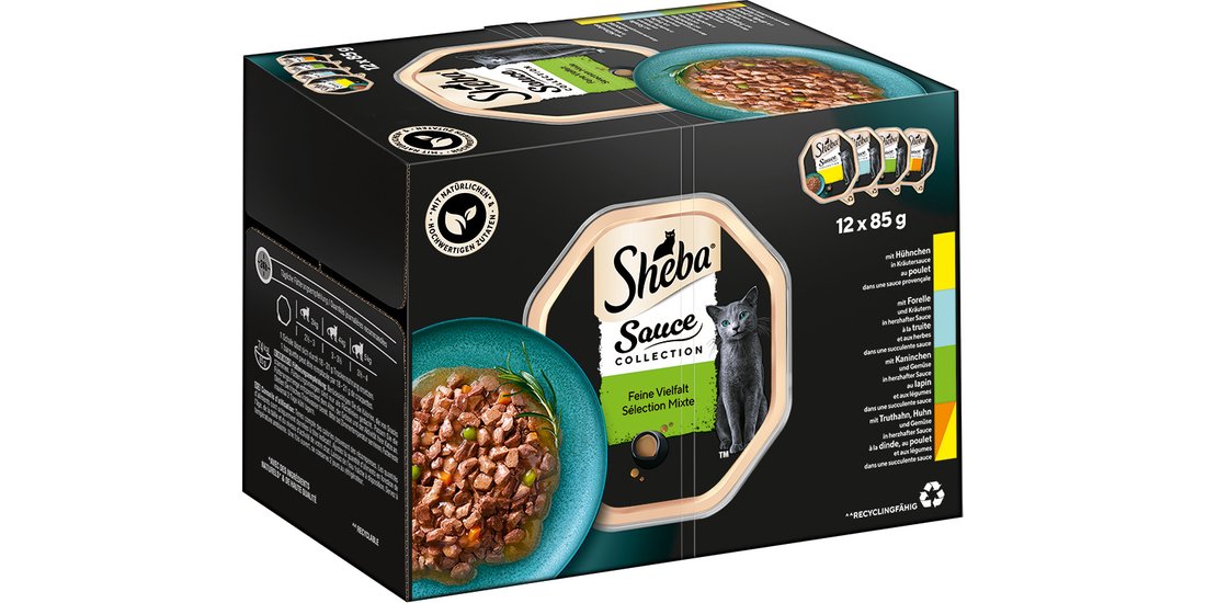 Sheba Vaschette 96 x 85 g Umido per gatto – Paté…
