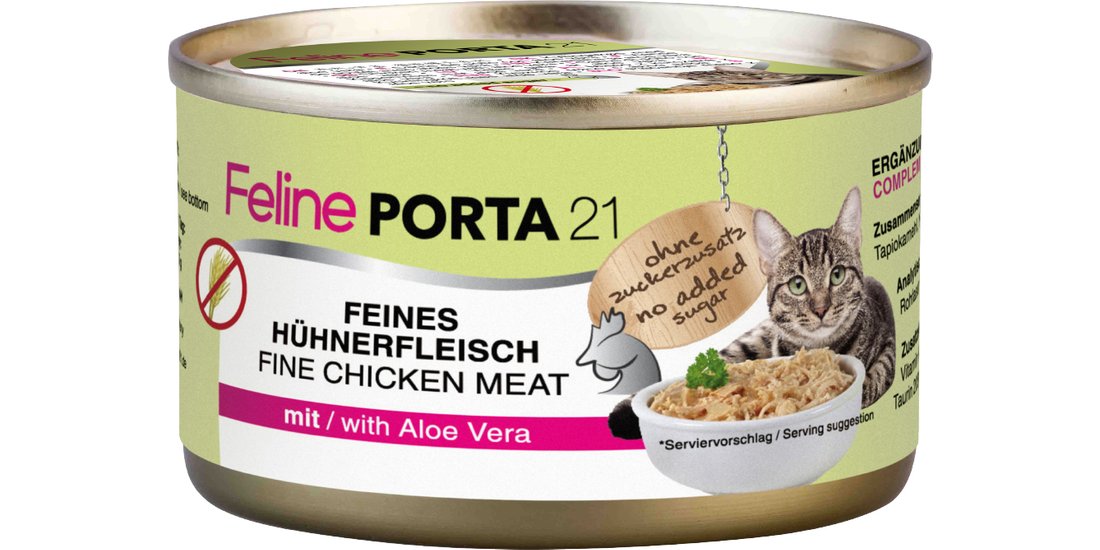 Feline Porta 21 6 x 90 g – Pollo con Aloe