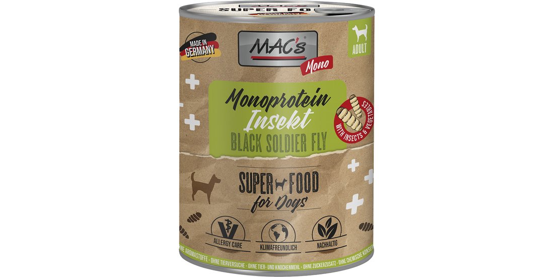 MAC’s Monoprotein Insetti & Superfood 24 x 750…