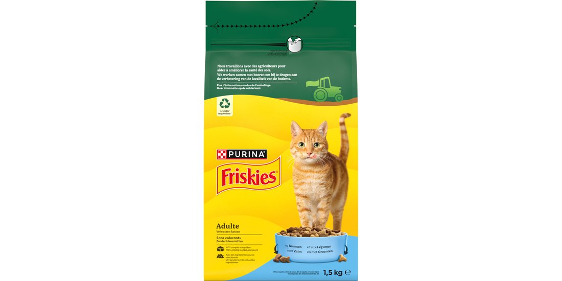 PURINA Friskies Adult con Salmone e Verdure – …