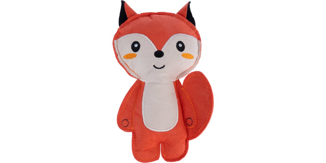 Gioco per cani TIAKI Squeaky Fox – L 19 x L 12…