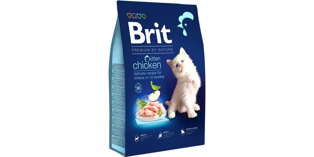 Brit Premium by Nature Cat Kitten Pollo Crocchette…