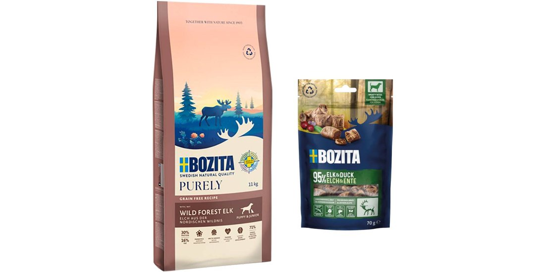 75 kg / 11 kg Bozita Dog Purely Grain Free + …