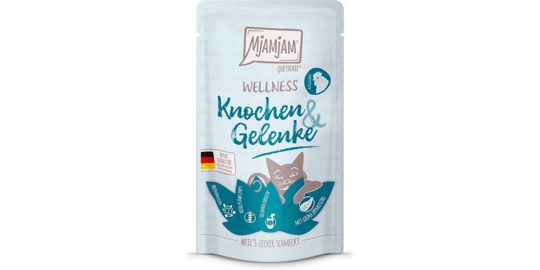 MjAMjAM Wellness 12 x 125 g umido per gatti – …