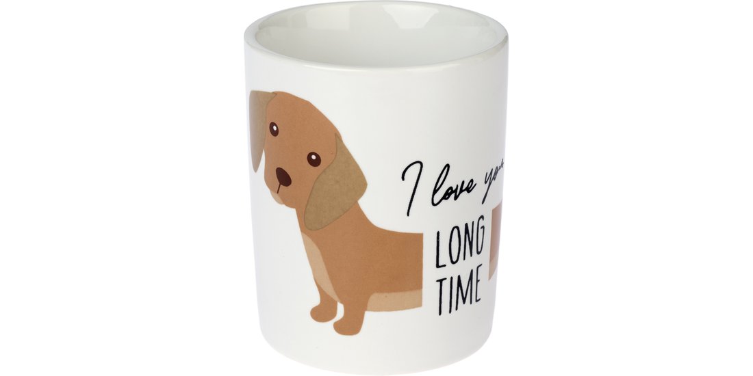 Tazza in ceramica TIAKI “I Love You Long Time…