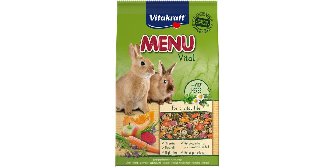 Vitakraft Menù Vital Conigli nani – Set %: 2 …