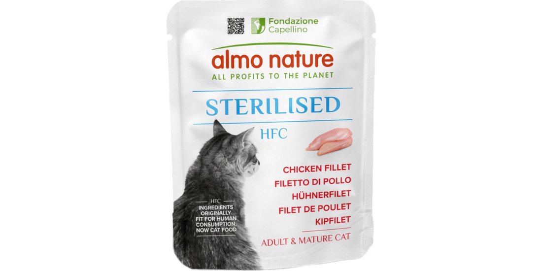 Almo Nature HFC Sterilised 6 x 50 g – Filetto…