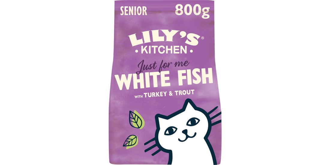 Lily’s Kitchen Senior Cat Pesce bianco & Tacchino…