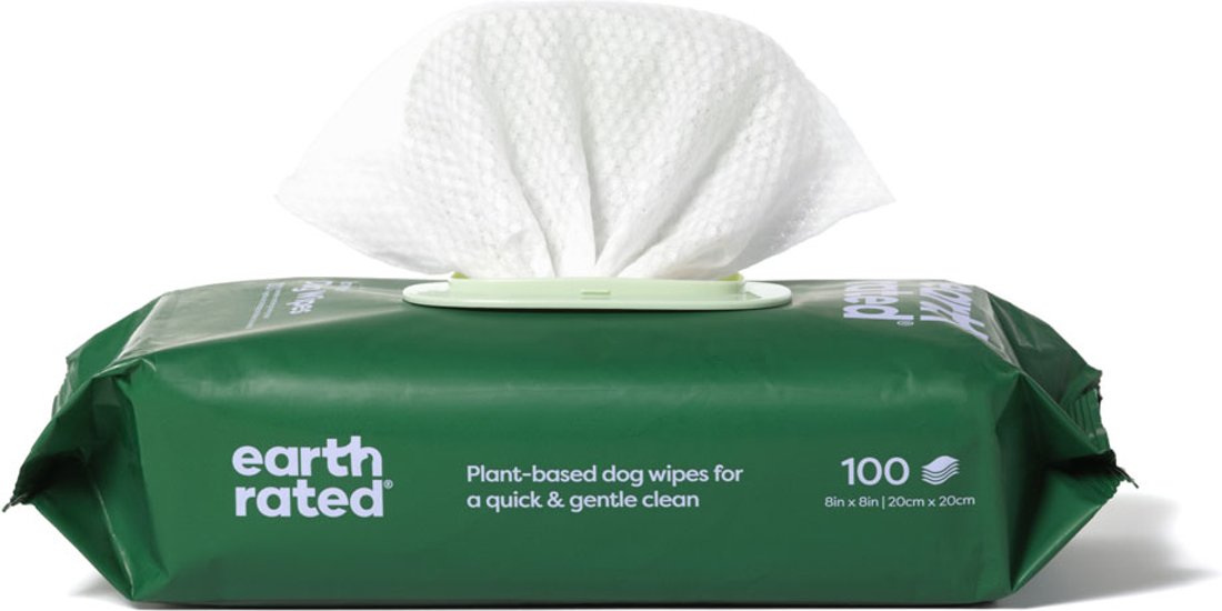 Salviette detergenti Earth Rated per cani – Lavanda…