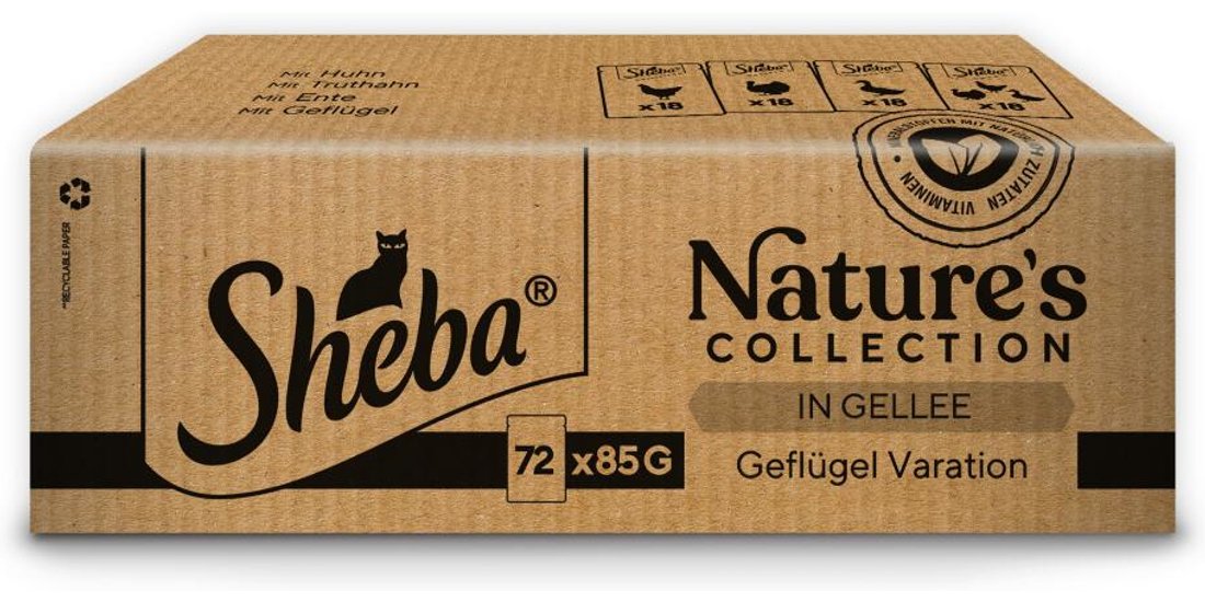 Sheba Nature’s Collection 72 x 85 g Umido per…