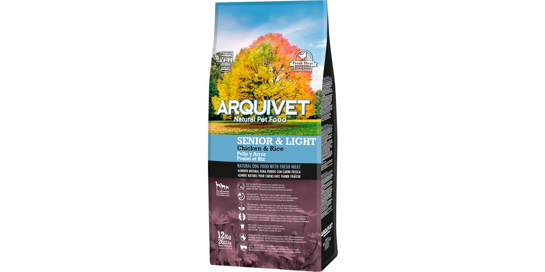 Arquivet Dog Senior & Light Chicken & Rice Crocchette…