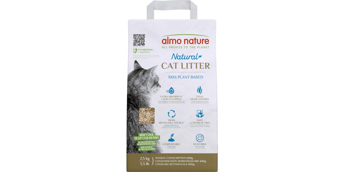 Lettiera Almo Nature Grain Texture – 25 kg