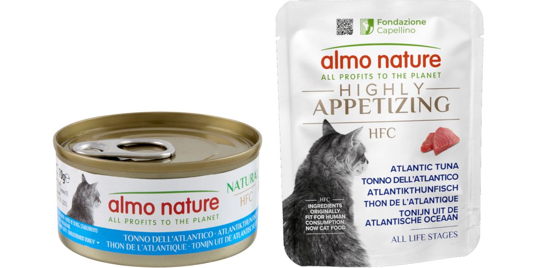 24 x 70 g Almo Nature HFC Natural Alimento umido…