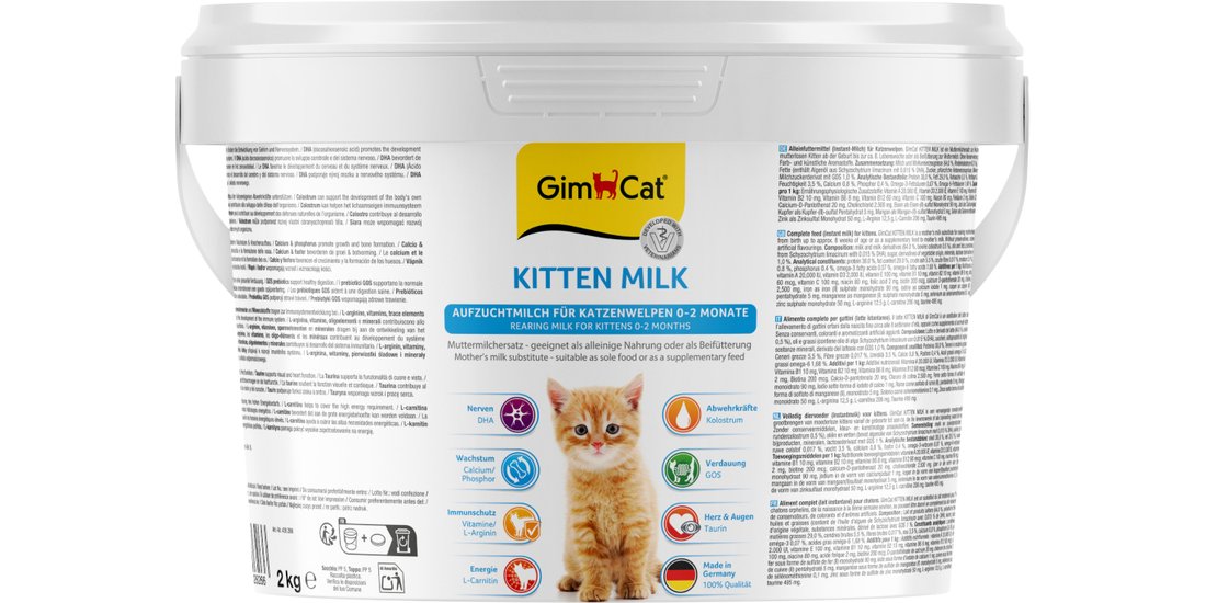 GimCat Kitten Milk Latte in polvere con Taurina…