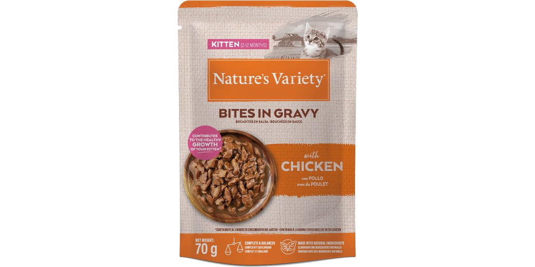 Nature’s Variety Kitten Bites in Salsa 28 x 70…