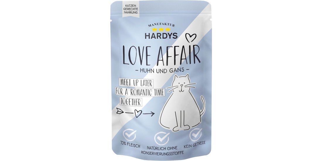Hardys LOVE AFFAIR 12 x 100 g – Pollo & Oca
