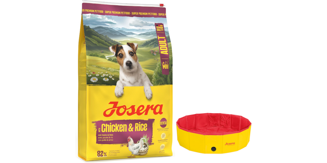 10 kg / 125 kg Josera + Piscina per cani gratis…