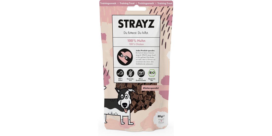 STRAYZ BIO Training Snack Pollo bio – Set %: …