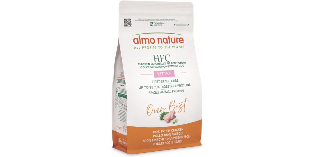Almo Nature HFC Kitten Pollo – 12 kg