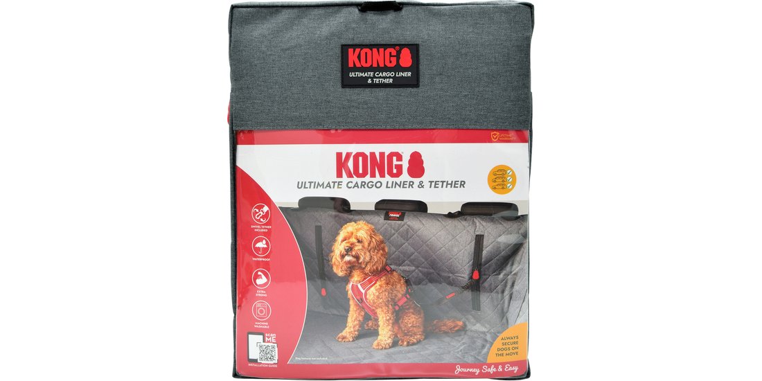 KONG Coprisedile auto con cintura di sicurezza…