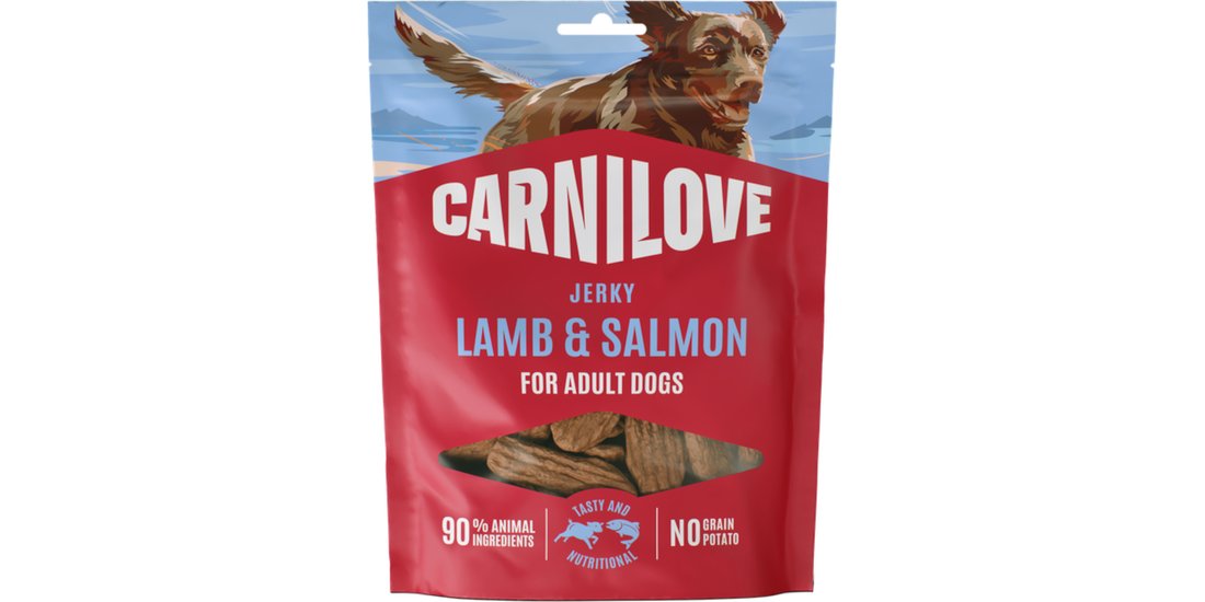 Carnilove Dog Jerky Snack – 100 g Agnello & Salmone…